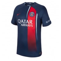 Pánský Fotbalový dres Paris Saint-Germain Manuel Ugarte #4 2023-24 Domácí Krátký Rukáv